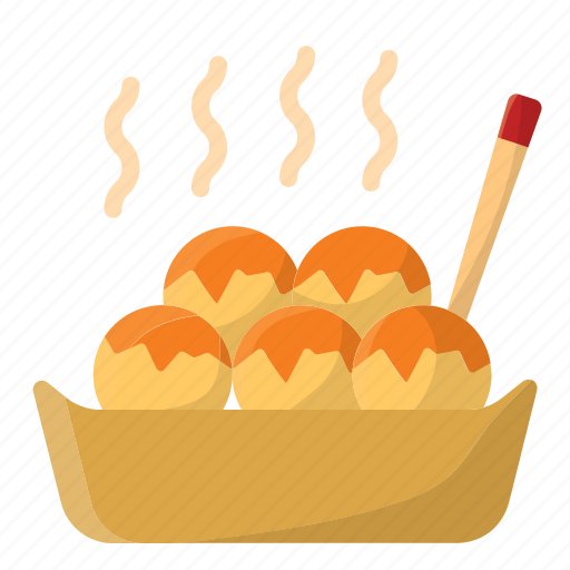 Asian, food, japan, japan flag, japanese, takoyaki, traditional icon - Download on Iconfinder