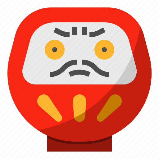 Daruma, doll, japan, japaneses icon - Download on Iconfinder