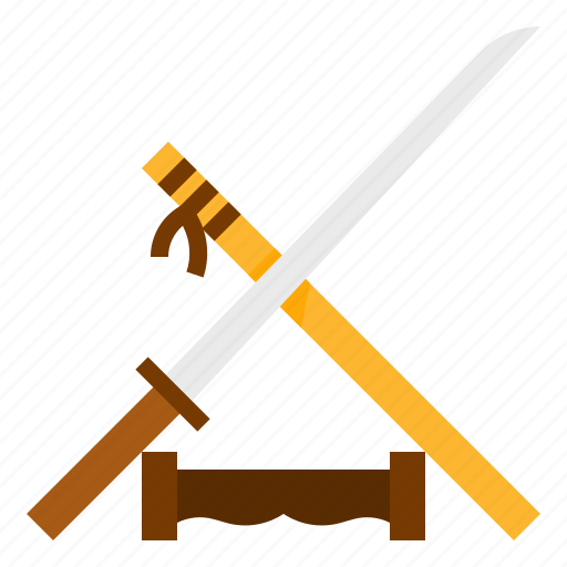 Blade, japan, katana, samurai, weapon icon - Download on Iconfinder