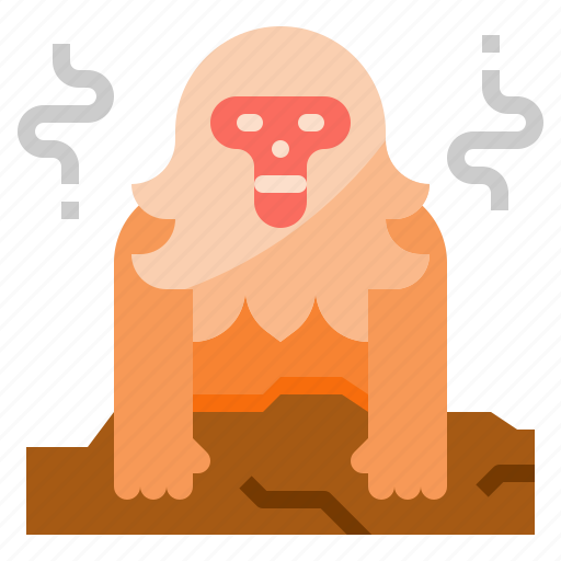 Cold, ice, japan, monkey, snow icon - Download on Iconfinder