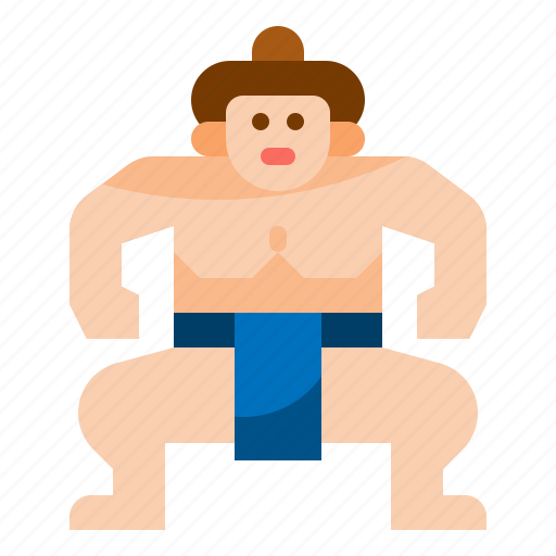 Fighting, japan, japaneses, sumo icon - Download on Iconfinder
