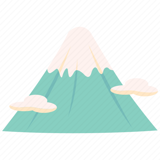 Fuji, japan, landscape, mountain, nature, sow icon - Download on Iconfinder