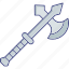 axe, tool, hatchet, weapon, tools, equipment, construction 