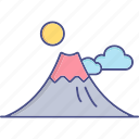 mount fuji, japan, landmark, mountain, fuji, mount, landscape, japanese