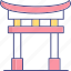 torii gate, landmark, japan, torii, gate, japanese-gate, japanese, japan-landmark, architecture 