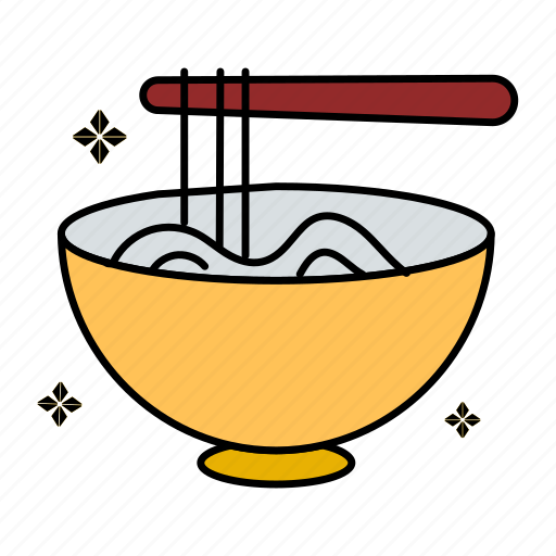 Meal, chopsticks, disposable chopsticks, noodles, hashi, chinese, mein icon - Download on Iconfinder