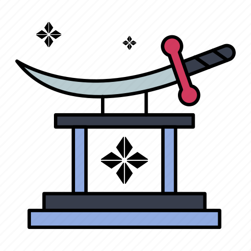 Weapon, ninja sword, blade, dao, sword, antique icon - Download on Iconfinder