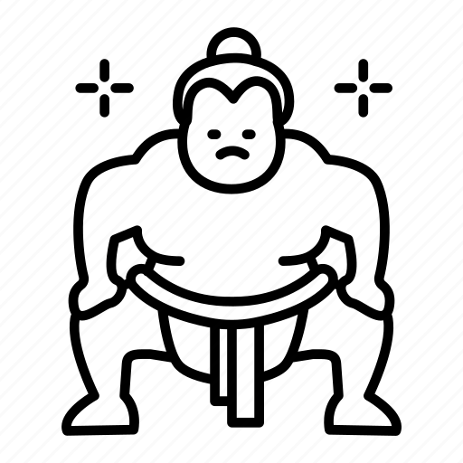 Fighting, match, sumo, sumo wrestler, shikona icon - Download on Iconfinder