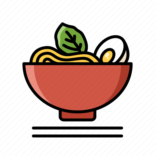 Ramen, egg, pho, noodles, japanese food, shoyu, miso icon - Download on Iconfinder
