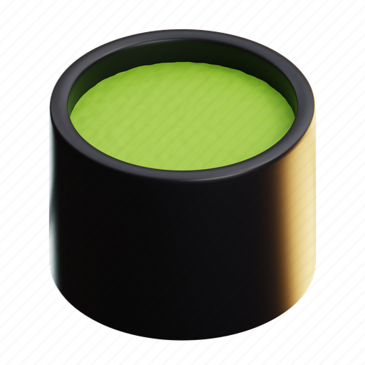 Matcha, tea, cup, green tea, mug, drink, energy 3D illustration - Download on Iconfinder