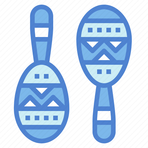 Maraca, mexican, music, shaker icon - Download on Iconfinder