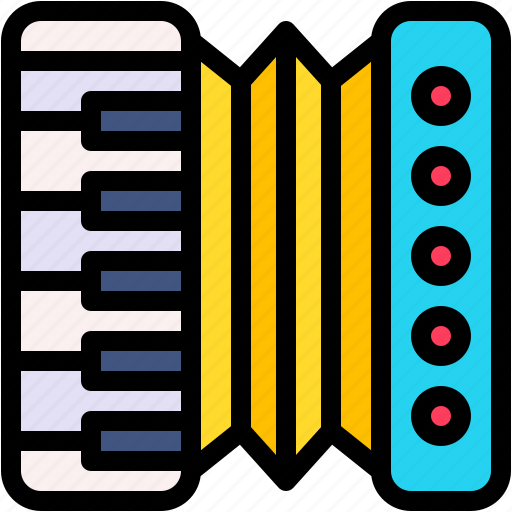 Accordion, music, and, multimedia, harmonic, accordions, instruments icon - Download on Iconfinder