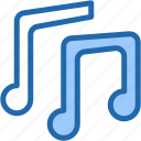 musical, note, music, and, multimedia, player, quaver