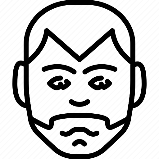 Avatar, beard, face, grubby, people, person icon - Download on Iconfinder