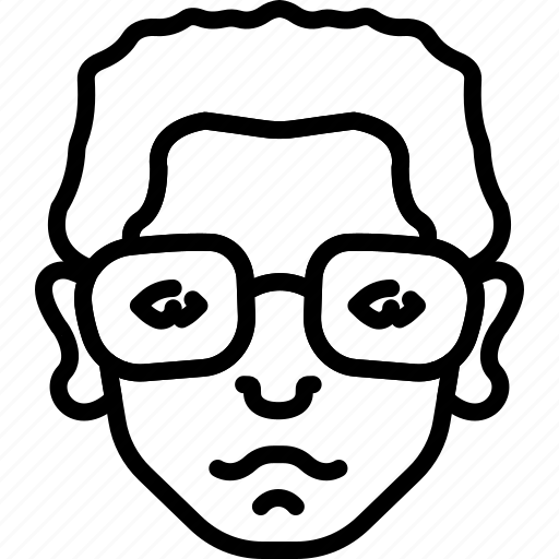 Avatar, eyeglasses, face, nerdy, people, person icon - Download on Iconfinder