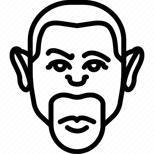 Avatar, bearded, ears, face, haircut, people, person icon - Download on Iconfinder