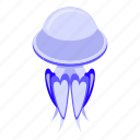 water, jellyfish, isometric