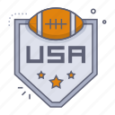 badge, emblem, team, award, club, american football, sport, rugby, football club