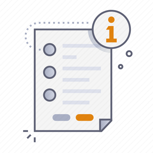 Terms and conditions, agreement, contract, document, info, boarding state, interface design icon - Download on Iconfinder