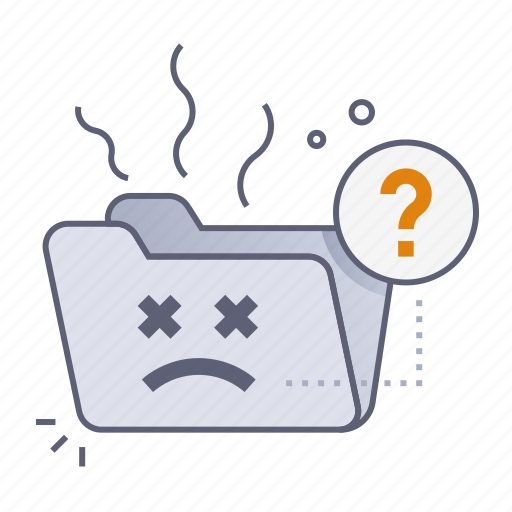 Folder, empty, empty folder, file, blank, empty state, problem icon - Download on Iconfinder