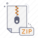 file zip, zip, compress, archive, extension, file, document, paper, business