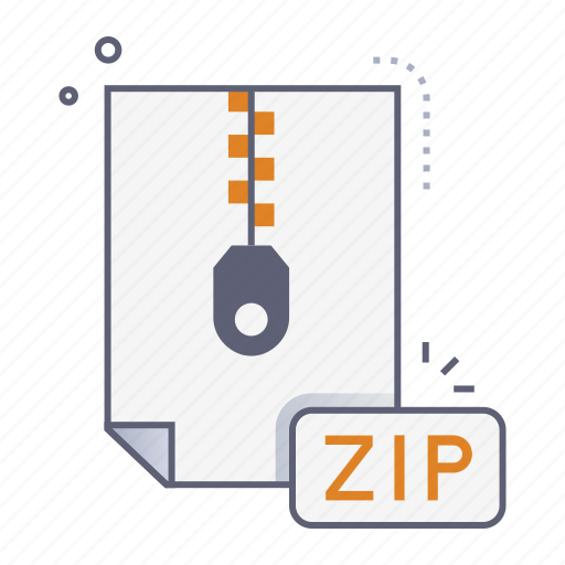 File zip, zip, compress, archive, extension, file, document icon - Download on Iconfinder