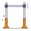pull-up bar, pull up, pull up bar, weight, bar, fitness, gym, sport, workout