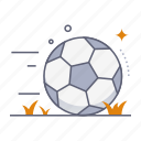ball, the ball rolls, football field, soccer ball, tournament, football, soccer, sport, football club