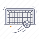 goal, ball, target, score, net, football, soccer, sport, football club