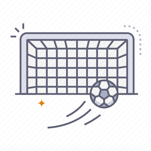 Goal, ball, target, score, net, football, soccer icon - Download on Iconfinder