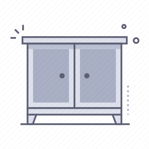 Cabinet, table, drawer, cupboard, storage, furniture, interior icon - Download on Iconfinder