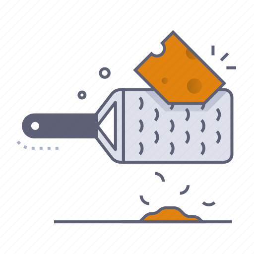 Cheese grater, grater, sharp, cheese, slicer, kitchen, cooking icon - Download on Iconfinder