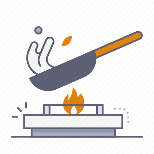 Cooking, frying, fry, wok, stove, restaurant, menu icon - Download on Iconfinder