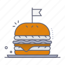 burger, hamburger, fast food, cheeseburger, sandwich, world cuisine, international food, restaurant, menu