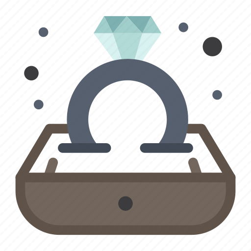 Diamond, gift, jewelry, ring icon - Download on Iconfinder