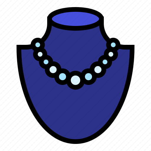 Accessory, bead, jewelry, necklace, pearl icon - Download on Iconfinder