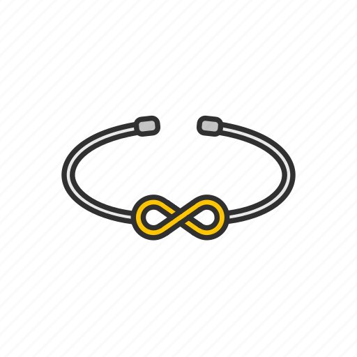 Accessory, bracelet, infinity bracelete, jewelry, thing icon - Download on Iconfinder