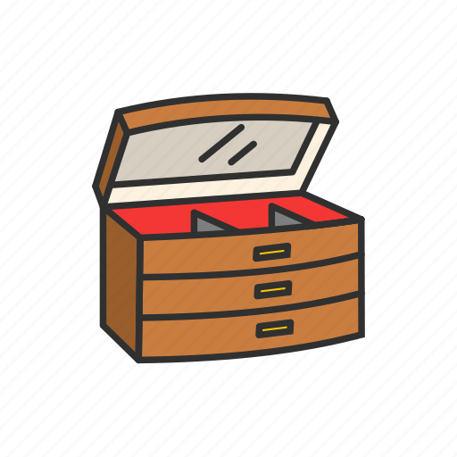 Accessory, box, chest, fashion, jewelry box icon - Download on Iconfinder