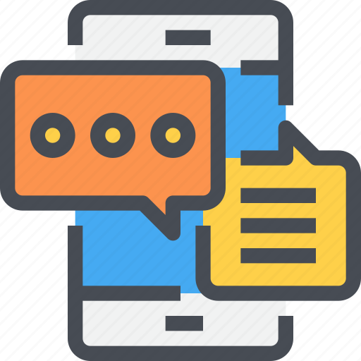 Communication, message, mobile, phone, smartphone icon - Download on Iconfinder