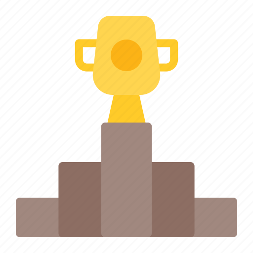 Jobpromotion, podium, winner, award, prize icon - Download on Iconfinder