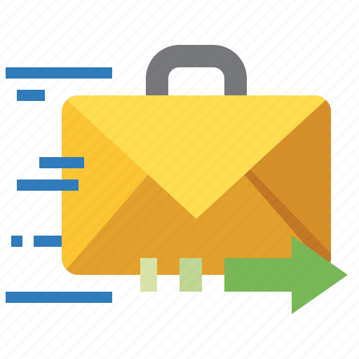 Sending, letter, email, communications, button, messenger icon - Download on Iconfinder