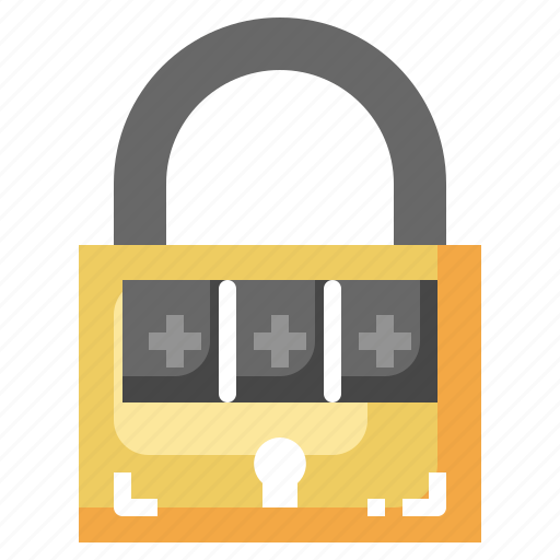 Padlock, combination, password, protection, number icon - Download on Iconfinder