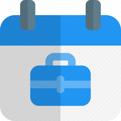 Job, suitcase, schedule, work icon - Download on Iconfinder