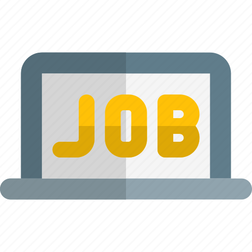 Laptop, job, work, office icon - Download on Iconfinder