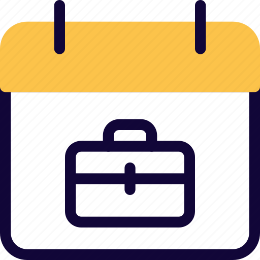 Job, suitcase, schedule, work, office icon - Download on Iconfinder