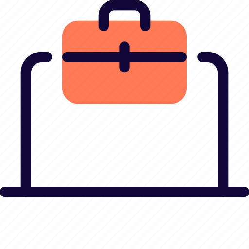 Laptop, job, suitcase, work, office, jobs icon - Download on Iconfinder