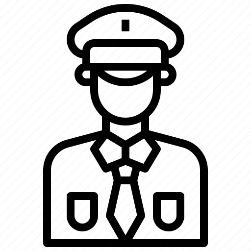 Policeman, professions, jobs, guardian, uniform icon - Download on Iconfinder