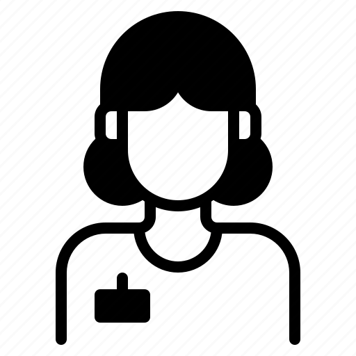 Journalist, avatar, woman, account, profile, person, user icon - Download on Iconfinder