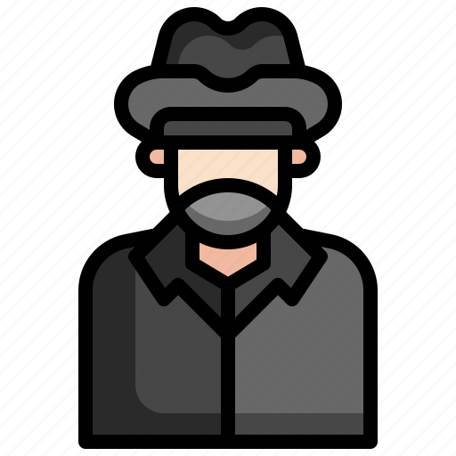 Detective, spy, agent, occupation, user icon - Download on Iconfinder