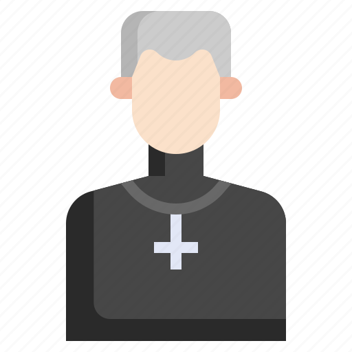Priest, pastor, christian, religious, people icon - Download on Iconfinder